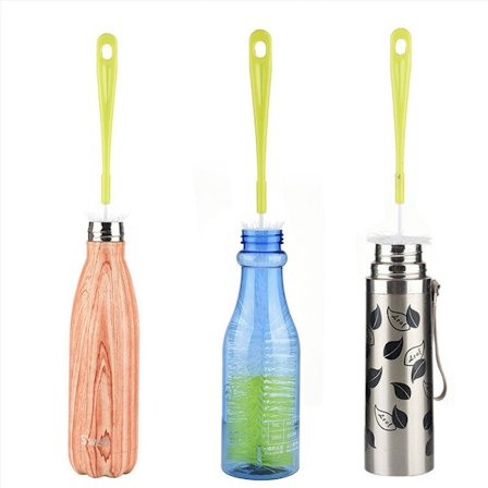 Långskaftad koppborste kvarn juicepress rödvinsglas tekopp köksrengöringsborste mjuk borste borstset