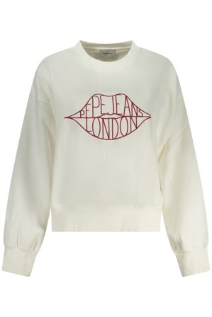 Pepe Jeans Felpa Senza Zip Donna Bianco
