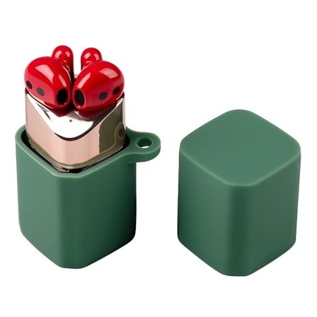 Huawei FreeBuds huulipuna silikonisuojus soljella - Keskiyön Vihreä