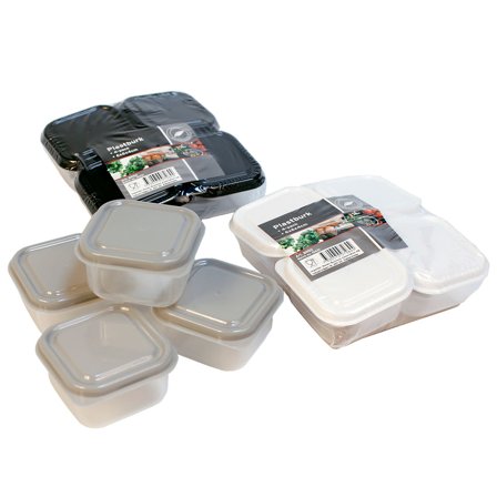 Pienet Muovipurkit 4 kpl