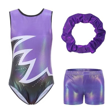 Gymnastikdragter til piger, glitrende danseunitarder, biketards, aktivt tøj til piger