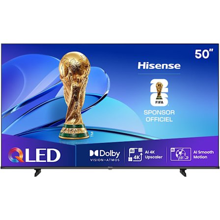 Hisense 50E7Q - TV QLED 50" (126 cm) - 4K UHD 3840x2160 - Ansluten TV - 3xHDMI 2.1 - WiFi