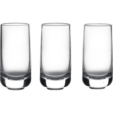 Zone Rocks Shooter shotglas, 5 cl, 3 stk. - Clear | KitchenOne