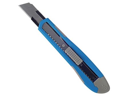 Lyreco Brytkniv 18 mm blå - Lyreco - Emballage och lagerutrustning - Knivar och saxar - Knivar