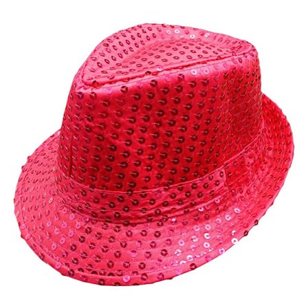 Jazzhatt Panama Cap ROSE RØD