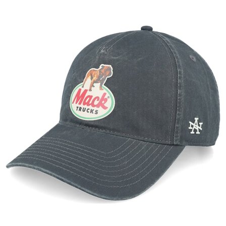 American Needle - Svart unconstructed Caps - Hatstore Exclusive x Mack Truck Trailhead Black Dad Cap @ Hatstore