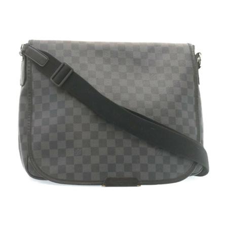 Louis Vuitton Vintage, Pre-owned Daniel GM Zwart, Dames, Maat:ONE Size,leer