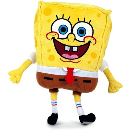 Svampebob Firkant Plysdyr Blødt legetøj ca. 30 cm