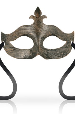 Ohmama Masken Fleur De Lis Augenmaske Kupfer