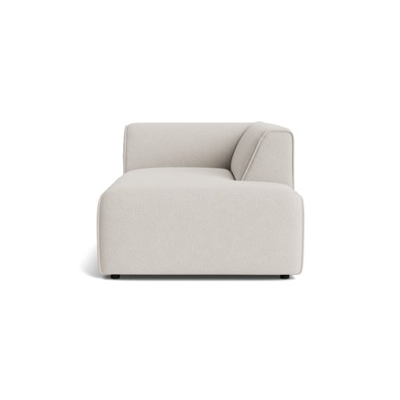 Porto Chaiselong Højrevendt Sneak Råhvid 101x164x70cm - Moderne Sofa Modul til Stuen - Kvalitet og Komfort