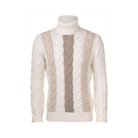 Gran Sasso, Turtlenecks Beige, Heren, Maat:M