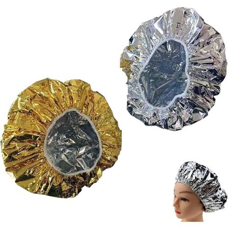 4 stk. oppvarmede hetter, aluminiumhårpleie oppvarmede hetter, naturlig Hai