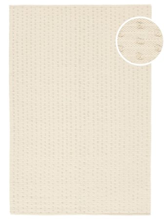 Pestävä Bumblin Matot - Luonnonvalkoinen 160X230 Puuvilla