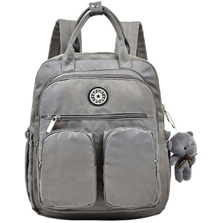 Sød Rygsæk: Letvægts Skole Taske Til Børn, Passer Til 14-tommer Bærbar Computer, Velegnet Til Piger Og Drenge (grå).