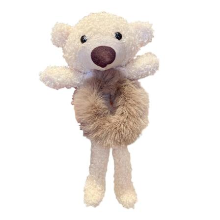 Uusia pehmeitä hiusdonitseja söpöillä eläinhahmoilla tytöille, joustavat hiusnauhat naisille, hiuslenkit poninhännille (karhu, kissa, sammakko, pupu)