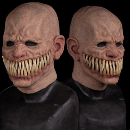 Halloween Mask Full Head Party Cosplay Rekvisitter Skrekkhodeplagg