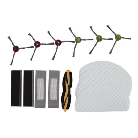 Yeedi Vac 2 Pro Robotdammsugare Ersättningstillbehör Kit Huvudsida Borste Filter Moppdukar Set