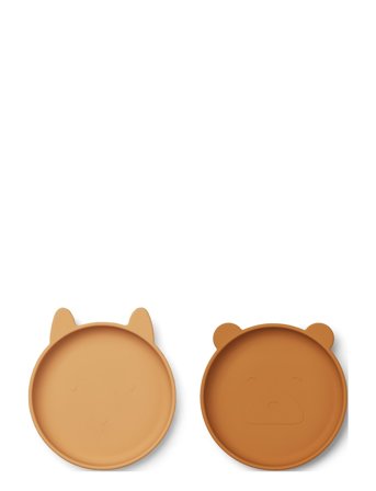 Liewood Olivia Plate 2-Pack - Multi/patterned - ONE SIZE