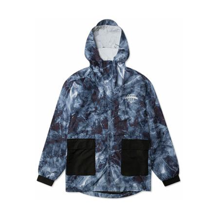 Off The Pitch, Broederliefde Marble Cargo Jacket Blauw, Heren, Maat:XS