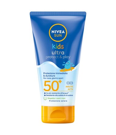 Nivea Sun Latte Solare Kids Ultra Protect & Play Fp50+ Crema