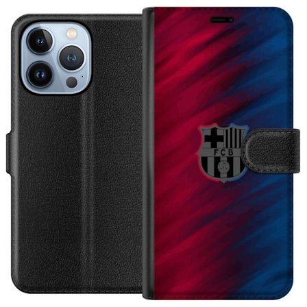 Kompatibelt Plånboksfodral till Apple Apple iPhone 13 Pro FC Barcelona