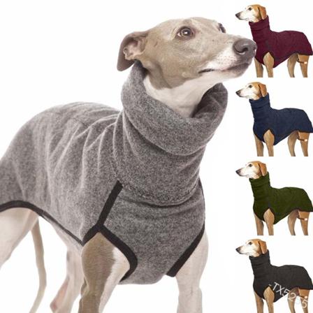 Turtleneck, Varm Vintertröja För Husdjur