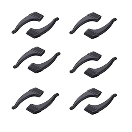 6 par ørekroge til briller