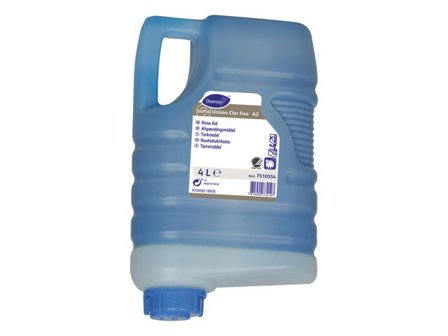 DIVERSEY Torkmedel Unison Clar free A2 4L - Lyreco - Städ och hygien - Diskrengöring - Torkmedel och sköljmedel