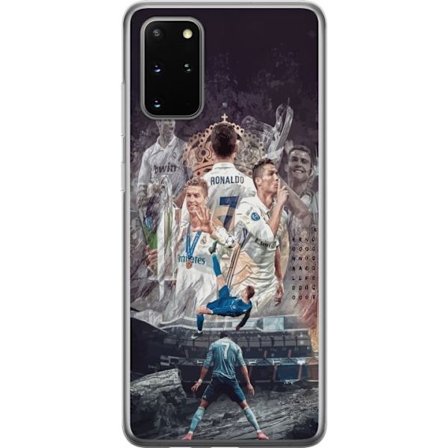 Yhteensopiva Puhelinkuori Samsung Galaxy S20+ Cristiano Ronaldo Al-Nassr Portugali ikoninen hyökkääjä ja kaikkien aikojen paras maalintekijä, jolla on
