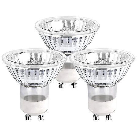 5 stk Gu10 50w Halogen Spotlys Lampe Dimbar, Halogen Reflektorlamper [DB] 50W