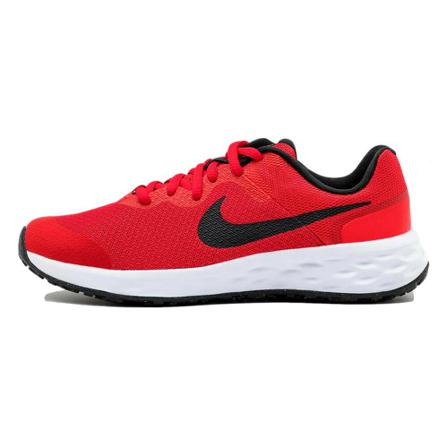 Nike, Revolution 6 Low-Top Sneakers Rood, Dames, Maat:38 EU