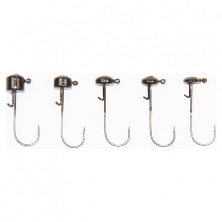 X Zone Ned Rig Head Green Pumpkin 2/0, 7g (5-pack)