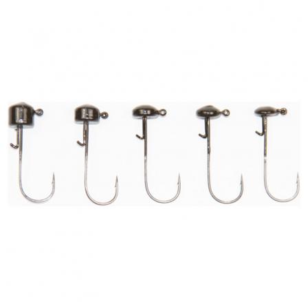 X Zone Ned Rig Head Green Pumpkin 2/0, 5.3g (5-pack)