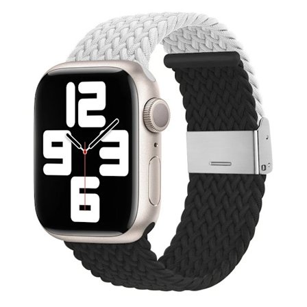 Flätat armband kompatibelt med Apple Watch-armband 49mm 40mm 44mm 45mm 41mm 46mm 42mm 45mm Armband IWatch Ultra Series 11 10 9 7 8 6 5 SE Armband