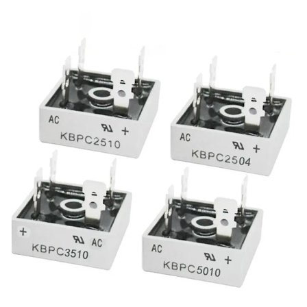 Ajoneuvon moottorin osat 2 kpl diodisiltatasasuuntaaja KBPC5010 5010 50A 1000V kbpc5010