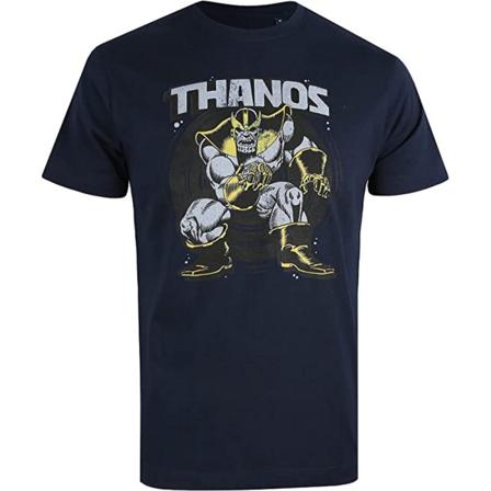 Marvel Mens Stance Thanos T-shirt Xxl Marin/grå/svart