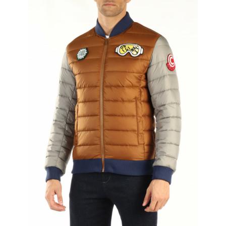 Colmar Down Jas , Bruin , Heren , Maat: XL