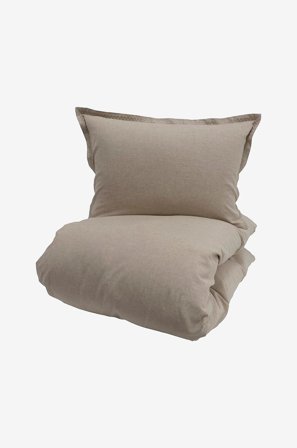 Halvor Bakke - Vuodevaatesetti Trae - Beige - Pussilakanasetit - 150X210 - - Homeroom