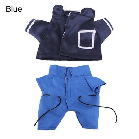 20cm nukkeasu Pehmovaatteet nuken vaatteet SININEN