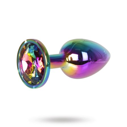 Sustainable Pleasure: Metal Plug Rainbow - Small ​6 cm