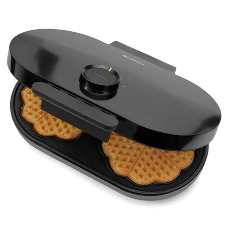Champion Vaffeljern, svart - Kjøp kjøkkenmaskin hos Bakeren og Kokken