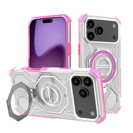 iPhone 17 Air telefoncover, transparent pink