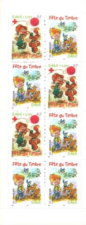 Frankrig 2002 - YT nr. BC3467A - Frimærkets Dag Hæfte