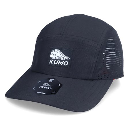 Kumo - Black 5panel Czapka Z Daszkiem - Breezy Black 5-Panel @ Hatstore