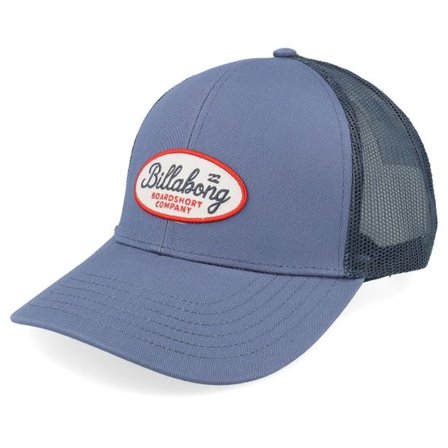 Billabong - Blå trucker Keps - Walled Midnight Blue Trucker @ Hatstore