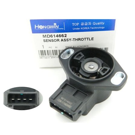 Gælder for Mitsubishi Dodge Gasspjældspositionssensor MD614662 MD614488 MD614405~01488