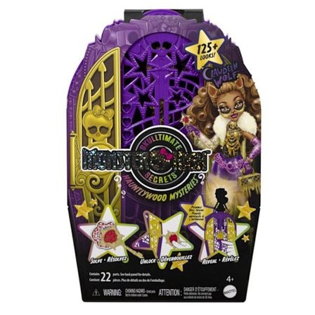 Puppa Mattel Monster High Clawdeen Wolf Skulltimate Secrets Hauntlywood