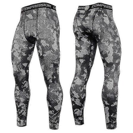 KC-03XXL Träningsbyxor för män Kompression Snabbtorkande Fitness Sport Leggings Herr Sportkläder Träning Basket Tights Gym Löparbyxor