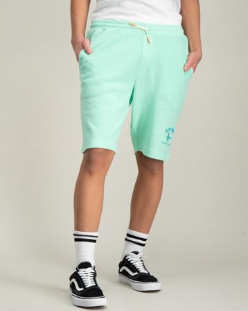 Scotch & Soda Garment-dyed felpa sweatshorts Grün Shorts Jungen - Kidsbrandstore