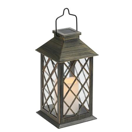 Aurinkolyhdyt kynttiläefektillä aurinkovalaistuksella Outdoor Gardille